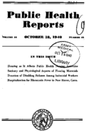 Public Health Reports  v 55 no 42