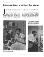 Occupational hazards in the health care industry