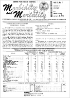 Morbidity and Mortality Weekly Report Vol 22 No 1 week ending January 6 1973