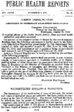Public health reports  v 27 no 44 NOVEMBER 1 1912