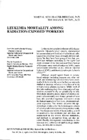 Leukemia Mortality Among RadiationExposed Workers