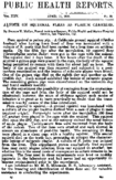 Public health reports  v 25 no 15 APRIL 15 1910
