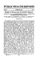 Weekly Reports for MARCH 16 1923