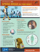 CDCs Response to Zika Spring Break on Your Mind March 11 2016