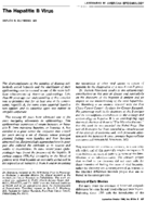 The hepatitis B virus