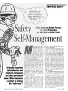 Safety selfmanagement a key behaviorbased process for injury prevention