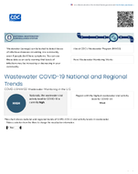 Wastewater COVID19 National and Regional Trends  COVID19 NWSS Wastewater Monitoring in the US