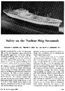 Safety on the nuclear ship Savannah
