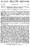 Public health reports  v 25 no 1 JANUARY 7 1910