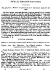 Weekly Reports for May 1 1908