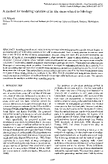 A Method for Modeling Variation of In Situ Stress Related to Lithology