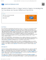 Medetomidine in the US Illegal Fentanyl Supply Increasing Risk for Overdose and Severe Withdrawal Syndrome April 2 2026 1000 AM ET