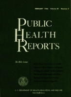 Public Health Reports  v 81 no 2 February 1966  cover
