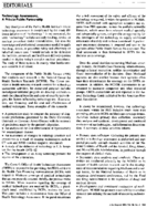 Technology Assessment A PrivatePublic Partnership