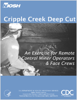 Cripple Creek Deep Cut An Exercise for Remote Control Miner Operators  Face Crews