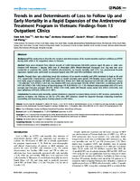 Trends in and Determinants of Loss to Follow Up and Early Mortality in a Rapid Expansion of the Antiretroviral Treatment Program in Vietnam Findings from 13 Outpatient Clinics