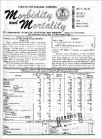 Morbidity and Mortality Weekly Report Vol 24 No 20 week ending May 17 1975