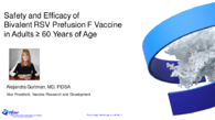 Safety and efficacy of bivalent RSV prefusion F vaccine in adults  60 years of age