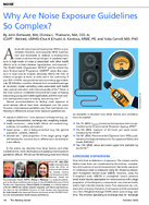 Why Are Noise Exposure Guidelines So Complex