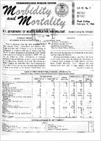 Morbidity and Mortality Weekly Report Vol 15 No 7 week ending February 19 1966