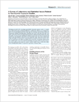 A Survey of Laboratory and Statistical Issues Related to Farmworker Exposure Studies