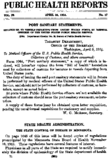 Weekly Reports for APRIL 24 1914