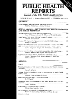 Public Health Rep  v 101 no 6  table of contents