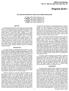 Hot Surface Ignition of Liquid Fuels Under Ventilation