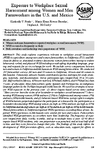 Exposure to workplace sexual harassment among women and men farmworkers in the US and Mexico