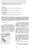 Implementation of a Discrete Element Methodology for the Modeling of Gravity Flow of Ore in Ore Passes