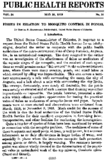 Public health reports  v 34 no 21 MAY 23 1919