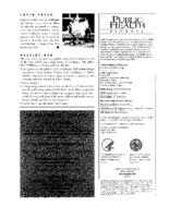 Public Health Reports  v 113 no 4  masthead