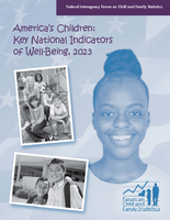 Americas children  key national indicators of wellbeing 2023