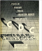 Communicable Disease Center activities 19491950