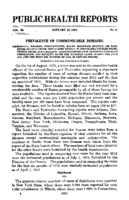 Weekly Reports for JANUARY 16 1914