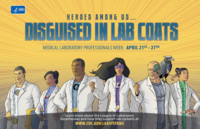 Heroes among us  Disguised in Lab Coats  Medical Laboratory Professionals Week  April 21st27th