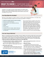 What to Know If Your Baby Was Born with Congenital Zika Syndrome December 16 2016