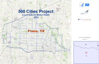 500 Cities Project Local Data for Better Health 2014 Plano TX