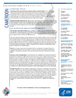 CDC Division of Global HIV  TB Country Profile Cameroon July 2019