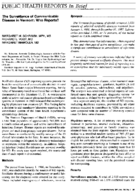 The Surveillance Of Communicable Disease In Vermont Who Reports