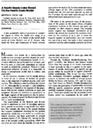 A health needs index based on the health goals model