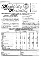 Morbidity and Mortality Weekly Report Vol 23 No 25 week ending June 22 1974