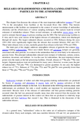 SRS Chapter 42 Releases of Radioiodines and BetaGammaEmitting Particles to the Atmosphere
