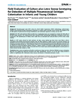 Field Evaluation of Culture plus Latex Sweep Serotyping for Detection of Multiple Pneumococcal Serotype Colonisation in Infants and Young Children
