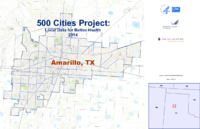 500 Cities Project Local Data for Better Health 2014 Amarillo TX