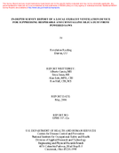 InDepth Survey Report of a Local Exhaust Ventilation Device for Suppressing Respirable and Crystalline Silica Dust from Powered Saws at Revelation Roofing Denver Colorado