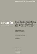 Sheet Metal  HVAC Safety Intervention Adoption  Best Practices Research
