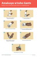 Amalusyo wesho Gants