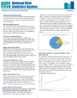 National Vital Statistics System Division of Vital Statistics Newsletter  July 2022