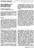 The revitalization of the Public Health Service Commissioned Corps